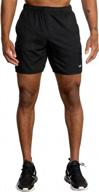 rvca sport yogger short black men's clothing logo