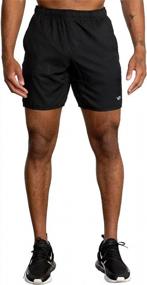 img 4 attached to RVCA Sport Yogger Short Black Men's Clothing