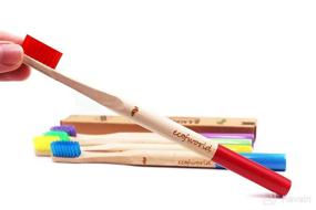 img 2 attached to 🌱 ECOFWORLD Biodegradable Toothbrushes: Certified Natural for Sustainable Dental Care