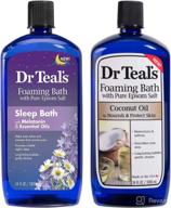 enhance your self-care routine with dr teals foaming melatonin nourish logo