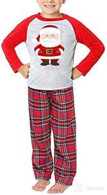 img 1 attached to Christmas Matching Jammies Holiday Sleepwear Apparel & Accessories Baby Boys -- Clothing