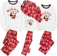 christmas matching jammies holiday sleepwear apparel & accessories baby boys -- clothing logo