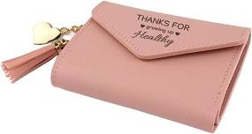 img 4 attached to Persoanlized Daughter Birthday Graduation Christmas Women's Handbags & Wallets ~ Wallets