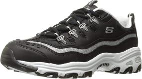 img 4 attached to Skechers Womens DLites Lace Up Sneaker Women's Shoes : Athletic