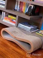 img 1 attached to Modkat Scratcher Lounge (Small - 26.6L X 7H X 10.6D In.) review by Cody Henry