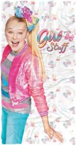 img 4 attached to JoJo Siwa Beach Towel, 30"X60", Girl Stuff Beach Towel