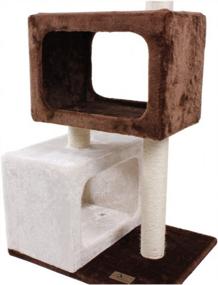 img 1 attached to Cat Tree Condos House For Pet Shinewings - Kitty Furniture