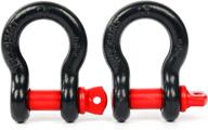 8milelake 3/4inches (2 pack) d-ring shackle логотип