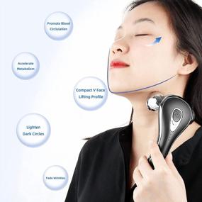 img 3 attached to Revitalize And Rejuvenate With LIARTY Multifunction 3D Facial Roller For Anti Aging And Skin Care
