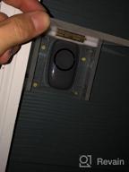 img 1 attached to SadoTech Wireless Doorbell for Home - Long Range Wireless Door Bell with LED Flash, 2 Push Buttons + 1 Receiver, Battery Operated, Matte Black review by Richard Gallagher