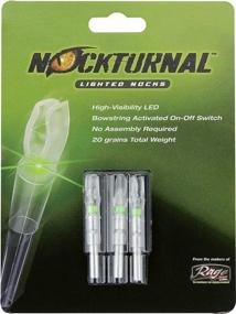 img 1 attached to Light Up Your Shot With Nockturnal-GT Lighted Nocks For .246 Diameter Arrows - Compatible With Gold Tip Arrows!