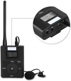 img 1 attached to 📻 Portable 3.5MM Low-Power FM Transmitter Stereo Radio Adapter with LCD Display - Ideal for Tourism, Meetings, Campus, and Home Wireless Audio