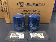 2 pack genuine oem subaru engine oil filter 🔧 with crush gasket 15208aa15a 803916010 for impreza legacy forester (2011-2021) логотип