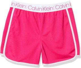 img 2 attached to Шорты для подростков от Calvin Klein для крупных девочек