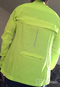 img 5 attached to Windproof Water Resistant Cycling Running Jacket - SHELCUP Convertible