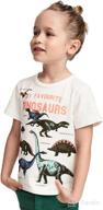 dinosaurs & other extinct animals t-shirt for toddler 🦕 baby boys and girls - printed tee tops, short sleeve clothing логотип