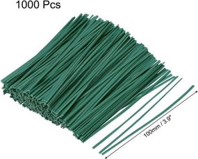 img 3 attached to Uxcell Metallic 100Mmx2Mm Plastic 1000Pcs