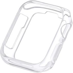 img 1 attached to WFEAGL Compatible IWatch Screen Protector,Practical TPU Scratch-Resistant Flexible Case For IWatch Series 4 (40Mm)