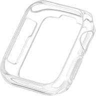 wfeagl compatible iwatch screen protector,practical tpu scratch-resistant flexible case for iwatch series 4 (40mm) logo