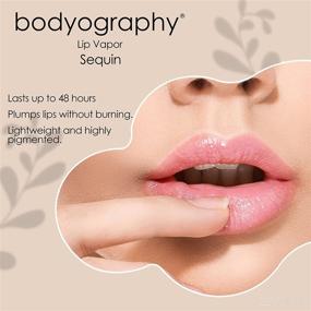 img 3 attached to 💋 Shimmer and Shine: Bodyography Lip Vapor Sequin Ounce - A Must-Have for Glittery Lips!