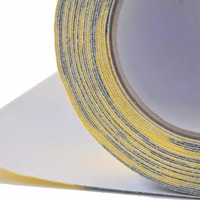 img 1 attached to Ensure Safety With Anti-Slip Traction Tape: Longer And Wider 8" × 30 Feet Size, 80 Grit, Strong Abrasive Adhesive For Indoor/Outdoor Use, Best Grip And Friction For Stairs And Tread Step - Buy Now!