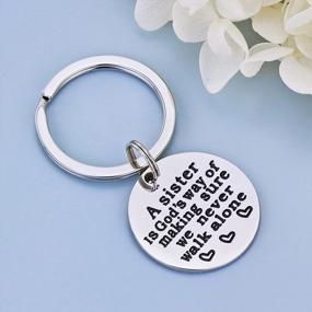 img 2 attached to SANNYRA 2022 Graduation Keychain Gifts Inspirational Key Ring With Graduation Cap Box And Card For College Senior Graduate