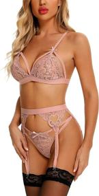 img 2 attached to RSLOVE Lingerie Garter Babydoll Bodysuit Women's Clothing - Lingerie, Sleep & Lounge