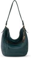 sak sequoia leather black floral women's handbags & wallets - hobo bags логотип
