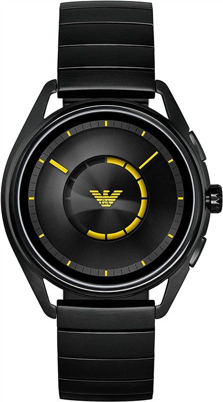Emporio Armani Stainless Touchscreen Smartwatch 标志