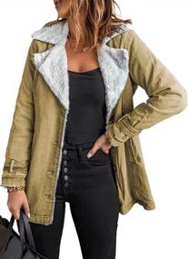 img 4 attached to Dokotoo Fashion Cardigans Jackets Outerwear Women's Clothing : Coats, Jackets & Vests