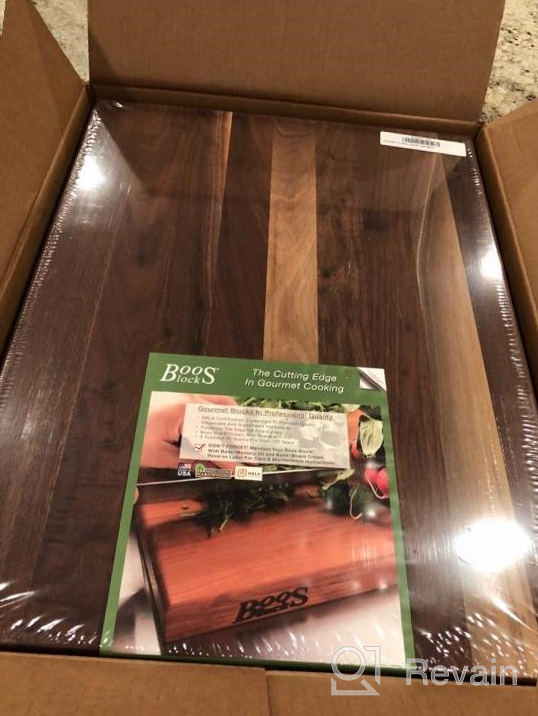 img 1 attached to John Boos CHY-R02 Cherry Wood Cutting Board | 24" X 18" Reversible & Edge Grain review by Tyrell Christmas