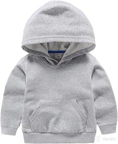 img 4 attached to 👶 ZiweiStar Unisex Toddler Baby Hoodies: Stylish and Comfortable Fall/Winter Clothes for Boys and Girls