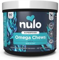 добавка nulo omega-9 для собак: мягкие жевательные таблетки для здоровой кожи и шерсти и облегчения сезонной аллергии логотип