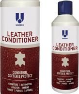 🛡️ premium uniters leather conditioner cream: ultimate protection for car seats, motorcycles, furniture, and more - interior care products 500ml 16.9 oz logo