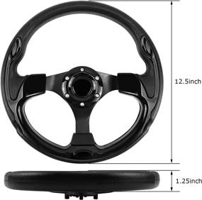 img 3 attached to MOTAFAR Steering Ergonomic Universal Precedent