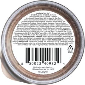 img 2 attached to 🍽️ Nacho Wet Cat Food: Minced Grass-Fed Beef in Bone Broth, Grain-Finished for Extra Hydration (10 Pack)