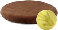 комфорт и поддержка с подушкой для сидения sigmat memory foam - нескользящая мягкая подушка для стула кофейно-коричневого цвета логотип