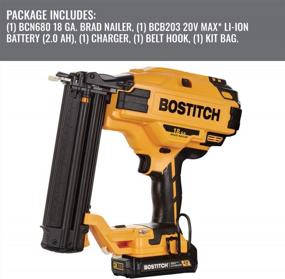 img 2 attached to BOSTITCH 20V MAX* Cordless Brad Nailer Kit, 18GA - BCN680D1 | Powerful & Reliable Nailing Solution!