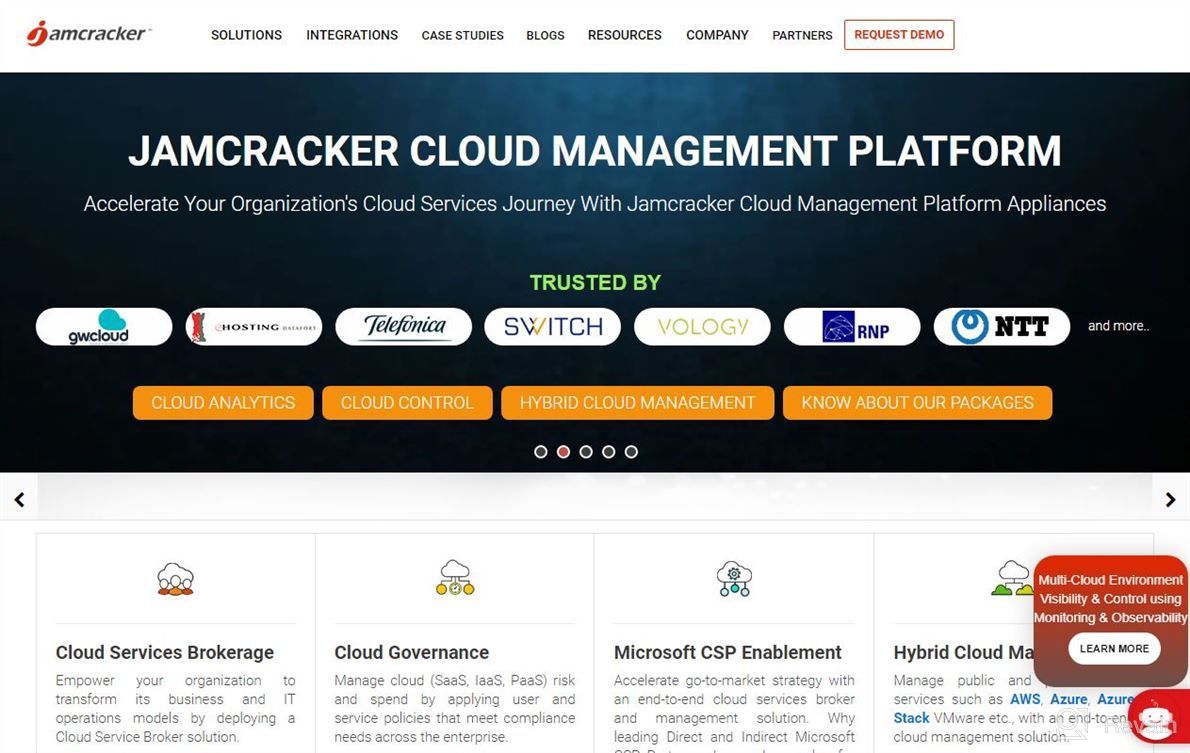 img 1 attached to Jamcracker Cloud Management Platform review by Jeffrey Nunes