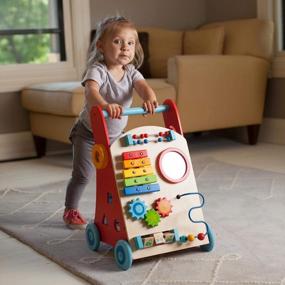 img 1 attached to Busy Baby Deluxe Walker by Fat Brain Toys - Promotes Development and Fun!