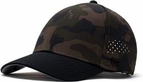 img 4 attached to Melin A-Game Hydro Performance Snapback Hat: водонепроницаемая бейсболка для мужчин и женщин