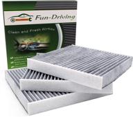 high performance fd182 cabin air filter (3 pack) for civic, cr-v, cr-z, fit, hr-v, insight - replace cf11182, cp182, 80292-tf0-g01 логотип