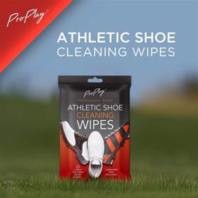 img 3 attached to ProPlay Athletic Shoe Cleaning Wipes: Carnauba Wax Included | Repels Water, Removes Dirt, Grass, and Sand | Convenient, Resealable Pack - Unscented