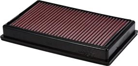 img 3 attached to 🔍 K&amp;N Engine Air Filter: High Performance, Premium Quality, Washable Replacement Filter: Compatible with Hyundai/Kia (Santa Fe, Sorento) 2012-2019, Part No. 33-2493