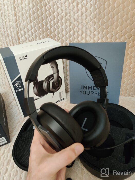 img 1 attached to 🎧 Experience Unparalleled Gaming With MSI Gaming Hi-Res Virtual 7.1 Surround Sound Headphones (Immerse GH61) review by Zia Hoon ᠌