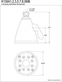 img 2 attached to Kingston Brass K139A5 Trimscape Showerscape