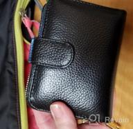 картинка 1 прикреплена к отзыву Secure And Stylish: Beurlike Leather RFID Credit Card Holder And Organizer For Women от Ricky Khan