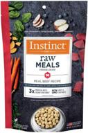 natural and grain-free instinct freeze-dried raw meals for your canine companion logo