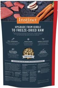 img 3 attached to Natural And Grain-Free Instinct Freeze-Dried Raw Meals For Your Canine Companion