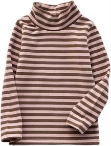 img 4 attached to JWWN Turtleneck Thermal Baselayer Undershirt Boys' Clothing ~ Underwear